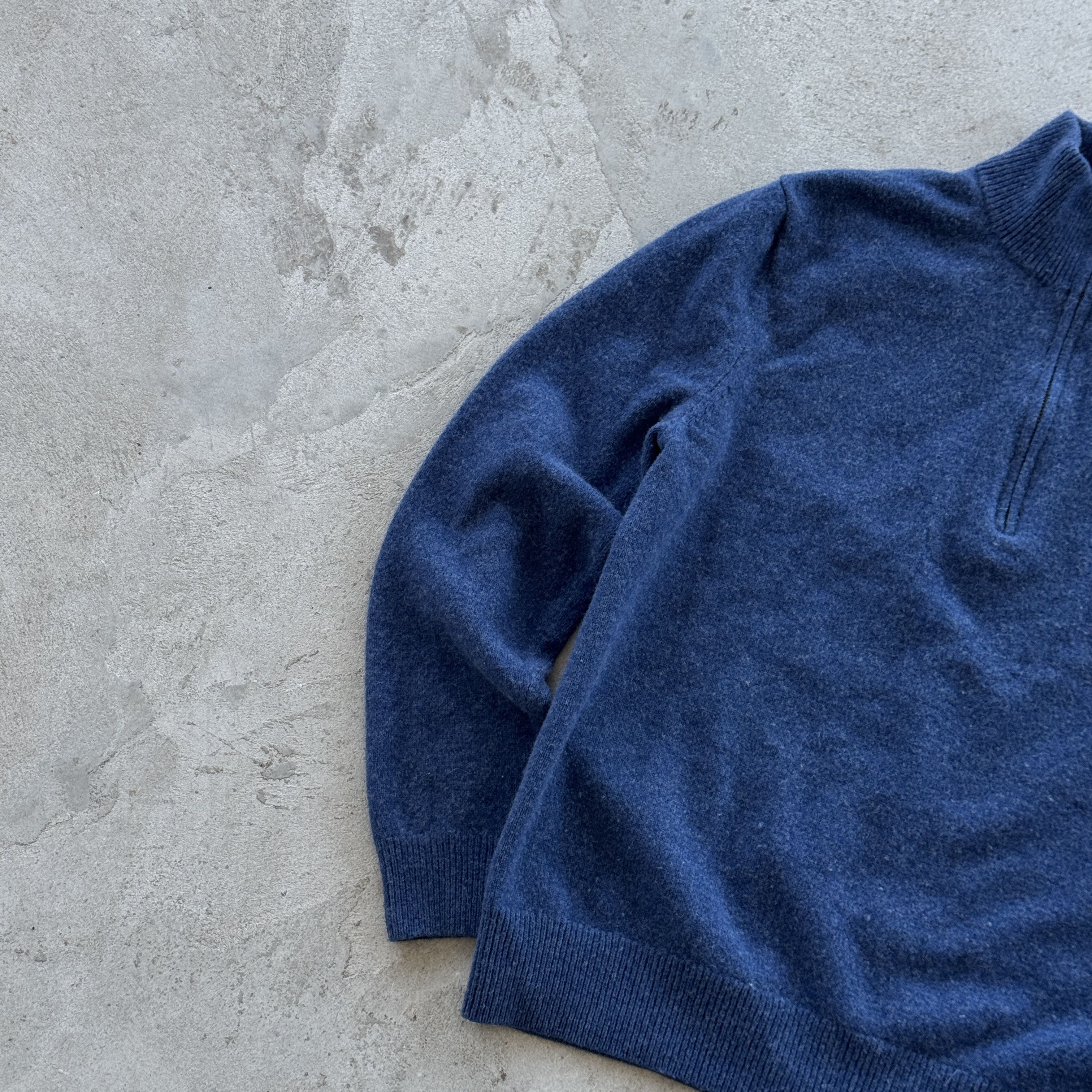 Polo Ralph Lauren Vintage 90s Polo Ralph Lauren Quater Zip Sweater Size US L / EU 52-54 / 3 - 3 Thumbnail
