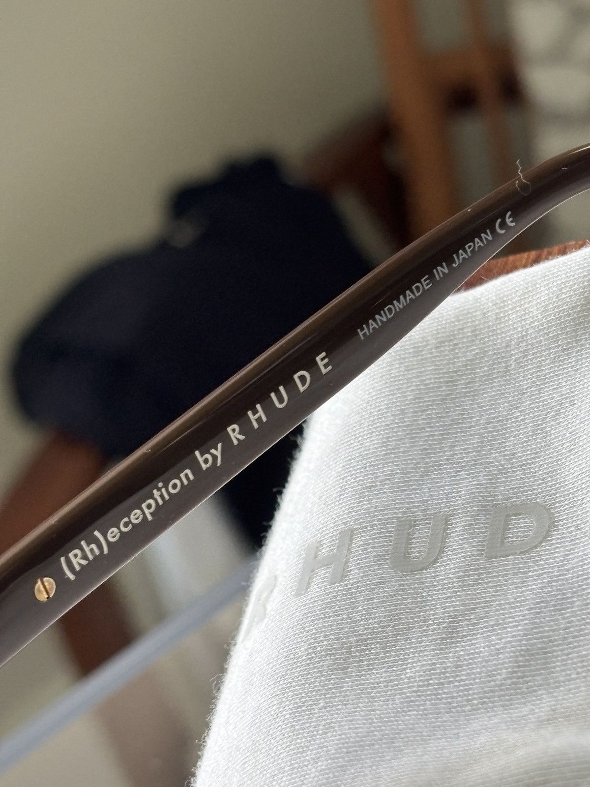Rhude RHUDE | MOCHA BROWN STEVE FRAMES SUNGLASSES Size ONE SIZE - 19 Thumbnail