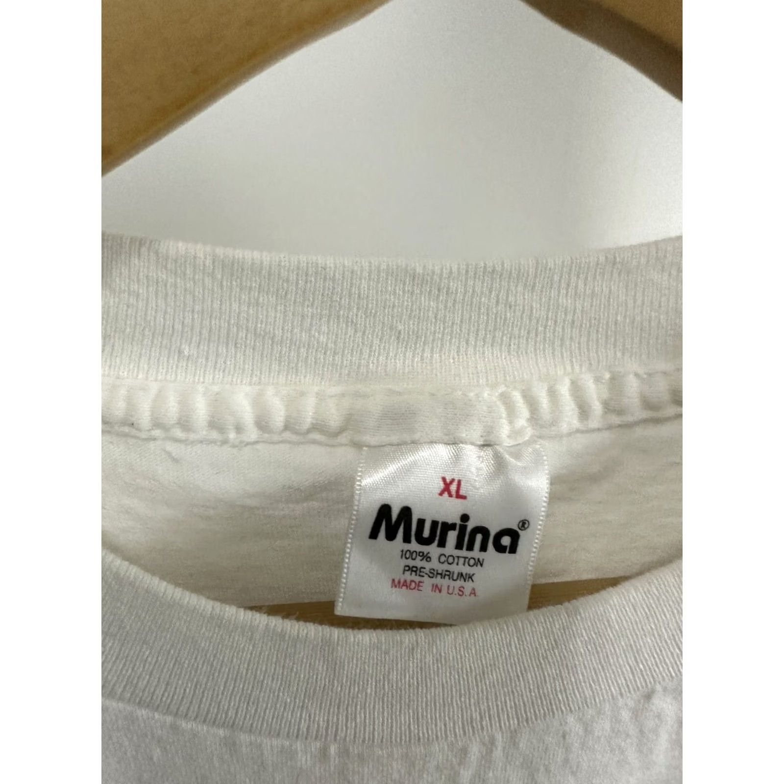Vintage VTG A Time To Kill Movie 1996 Promo Murina T-Shirt XL White Mens Short Sleeve Movie Theme Size US XL / EU 56 / 4 - 5 Thumbnail