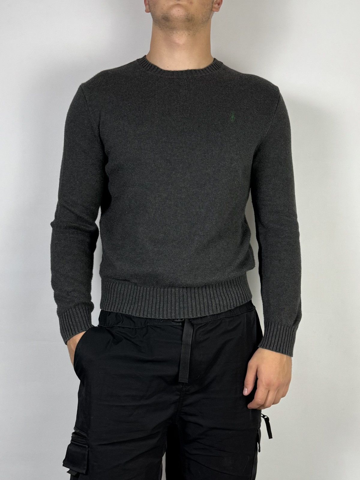 Ralph Lauren Polo Ralph Lauren VNTG KniT Crew Neck Mini Logo Sweater Size US M / EU 48-50 / 2 - 1 Thumbnail