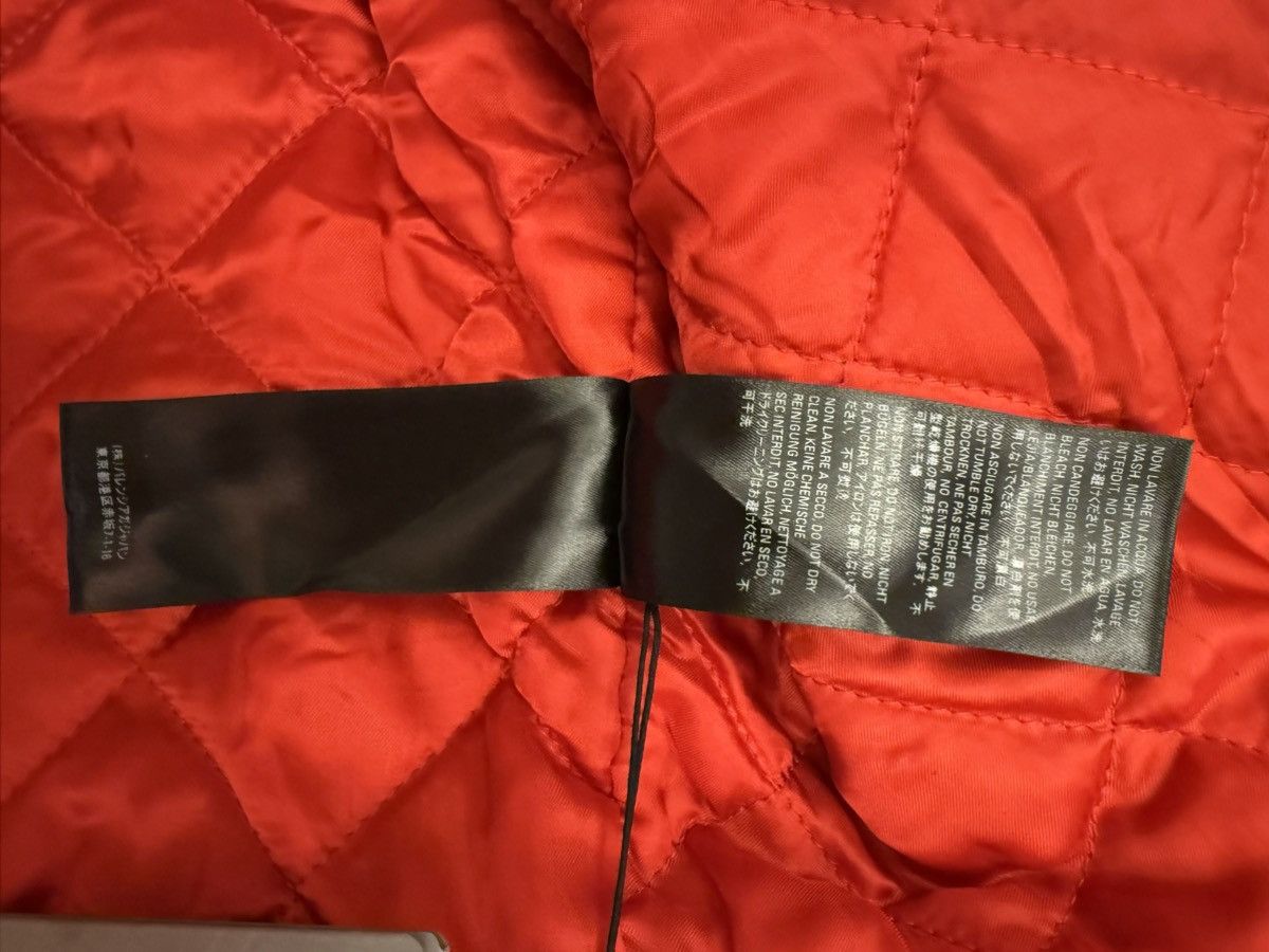 Balenciaga Balenciaga Grained Leather Cropped Biker Jacket Size XS / US 0-2 / IT 36-38 - 10 Thumbnail