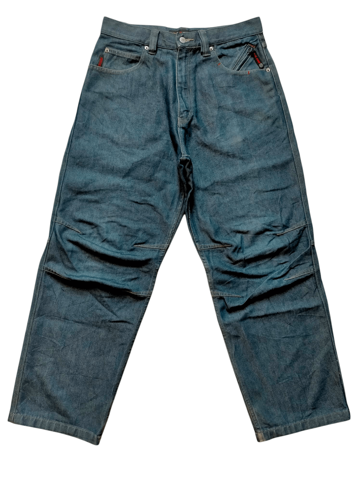JNCO × Japanese Brand Pjs Surf Baggy Hip Hop Style Denim Size US 32 / EU 48 - 2 Thumbnail