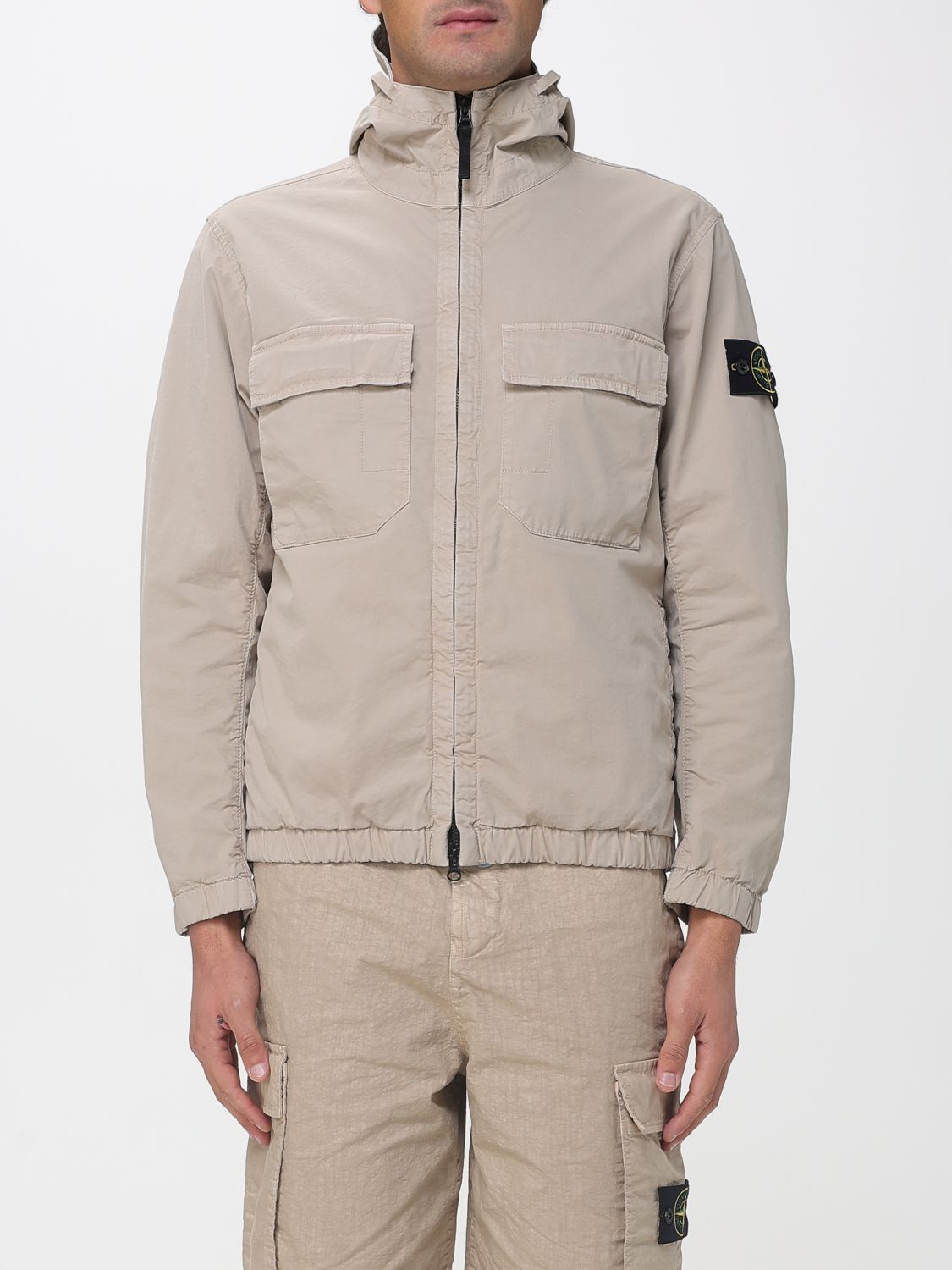 Stone Island Stone Island Jacket Men Sand Size US XL / EU 56 / 4 - 1 Thumbnail