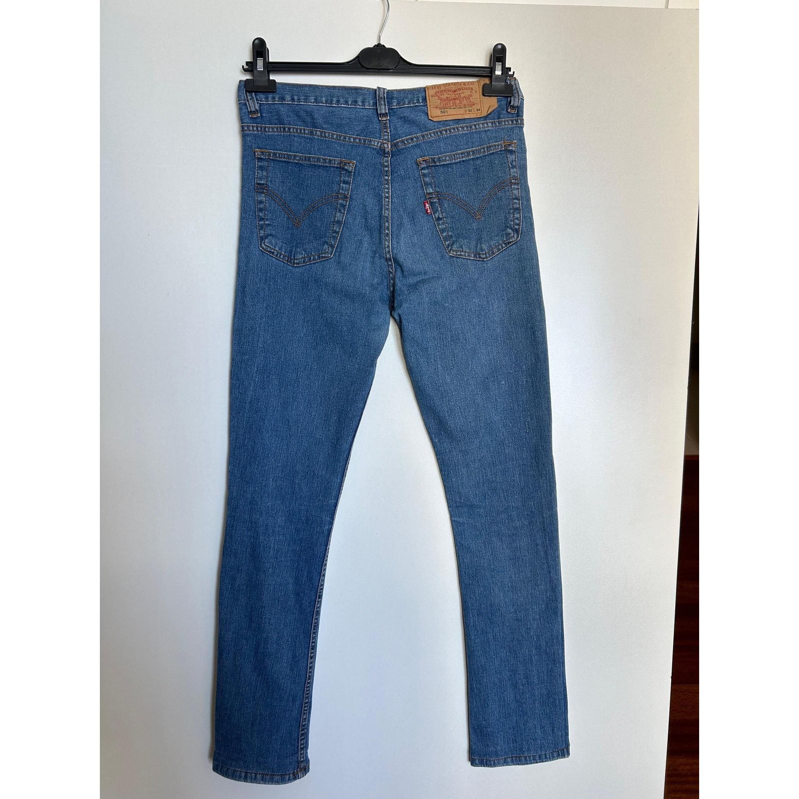 Levi's Levi's 501 Jeans W32L34 USA 1996 Light Wash Button Fly Denim Size US 32 / EU 48 - 6 Thumbnail