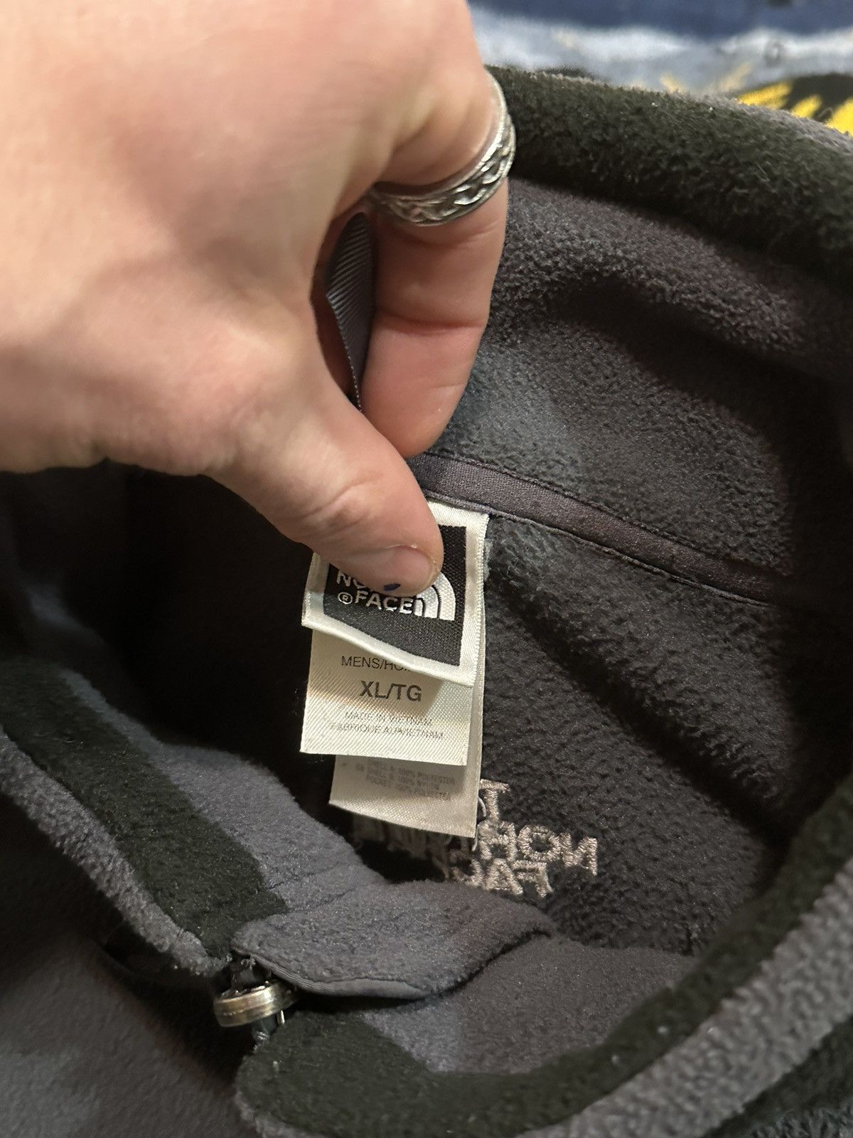 The North Face Vintage The North Face Full Fleece Zip-Up Jacket Windbreaker Size US XL / EU 56 / 4 - 3 Thumbnail