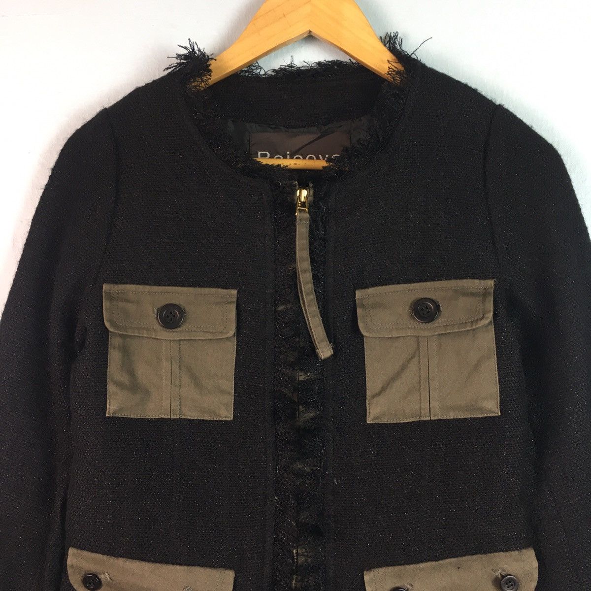 Japanese Brand Rejoove Japanese Women Hairy Crop Size XS / US 0-2 / IT 36-38 - 4 Thumbnail