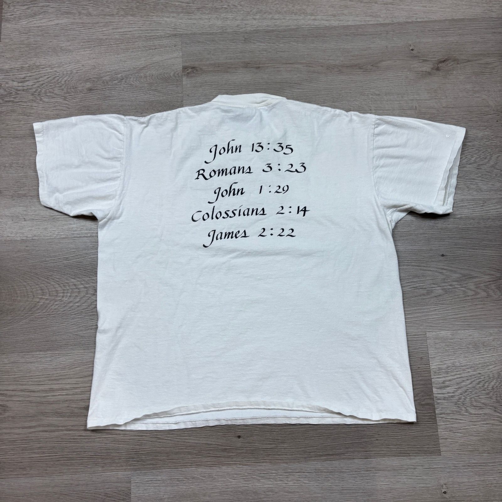 Vintage VTG 90s Good News For Modern Nerds God Equation Shirt XL Size US XL / EU 56 / 4 - 3 Thumbnail