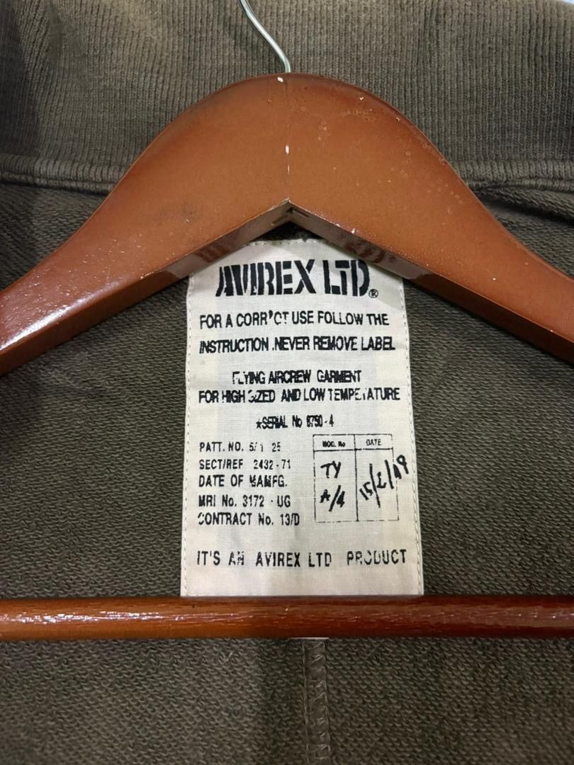 Avirex Vtg Avirex Army Military Jacket Design 3 Pocket Design Size US M / EU 48-50 / 2 - 11 Thumbnail