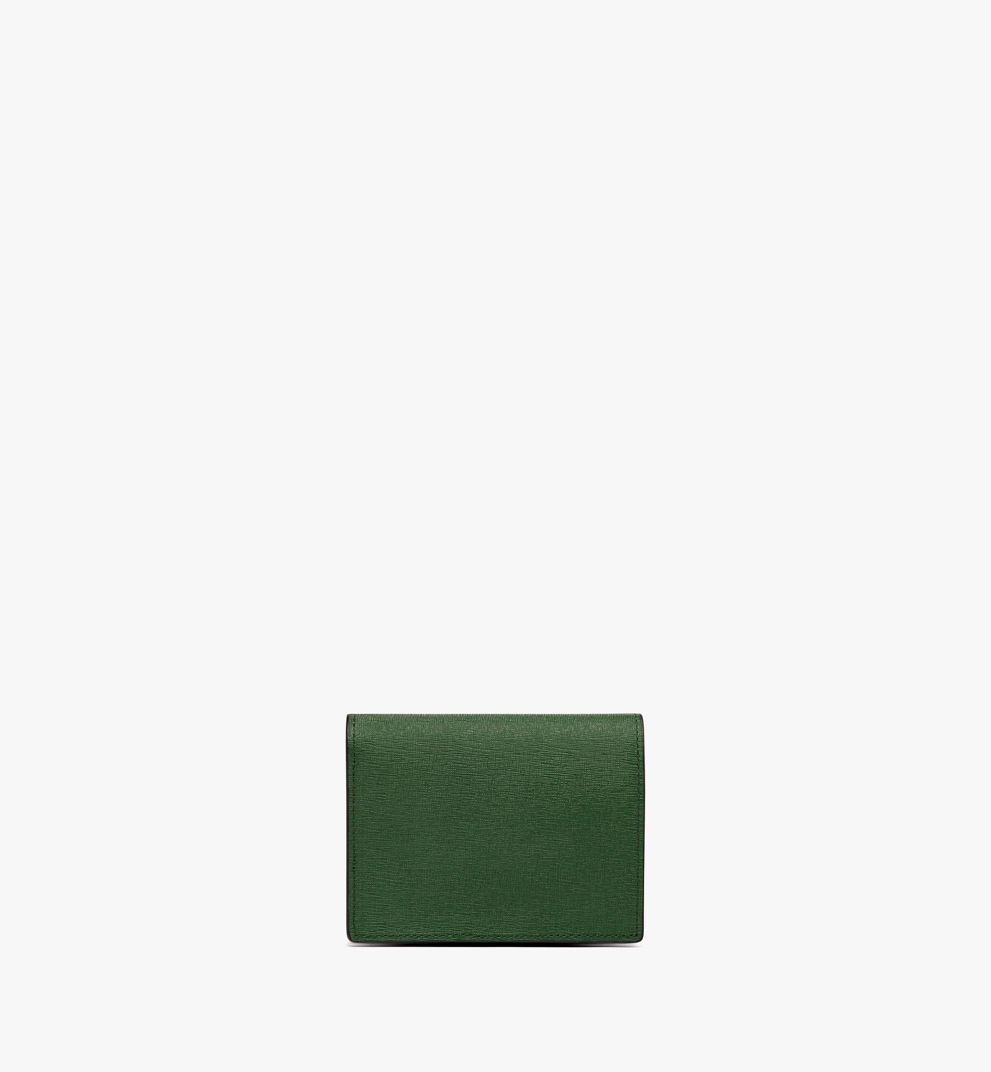 MCM o1mt1gz0725 Size: OS / Fold Wallet in Green Size ONE SIZE - 3 Thumbnail