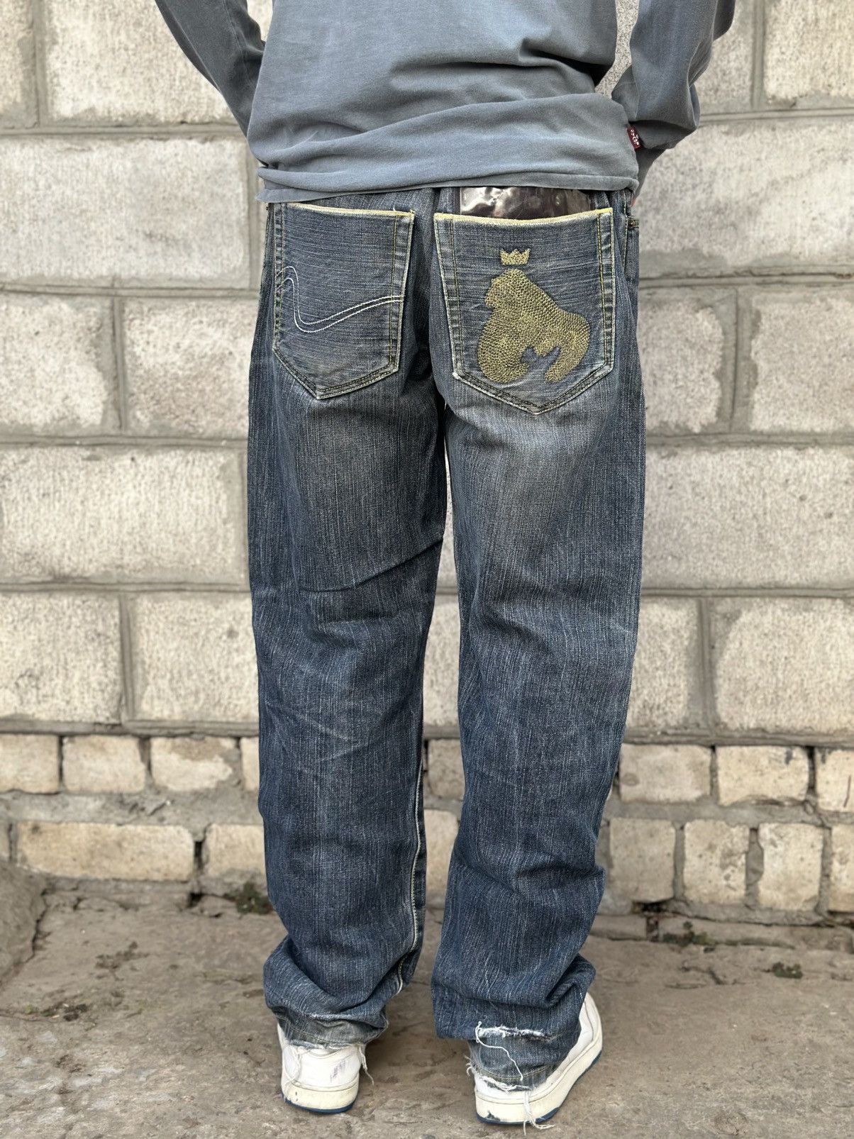 Y/Project Luxury Money Jeans 36 90s Pants Streetwear 90s Distressed Size US 36 / EU 52 - 1 Thumbnail