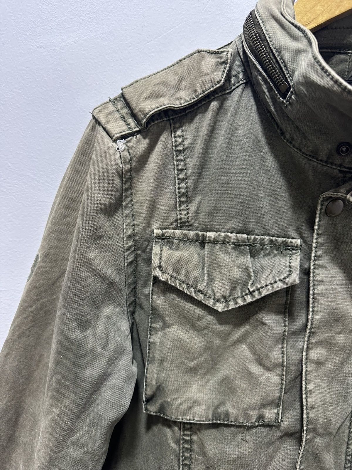 14th Addiction Jack Rose M65 Field Jacket Distressed Military fashion Size US M / EU 48-50 / 2 - 6 Thumbnail