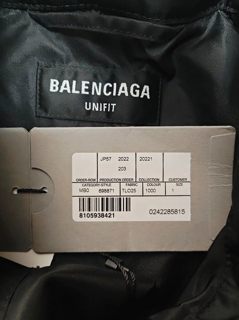 Balenciaga Balenciaga 23ss Ski Suit 3 Bsports Hooded Zip Jacket 2502-N Size US S / EU 44-46 / 1 - 5 Thumbnail