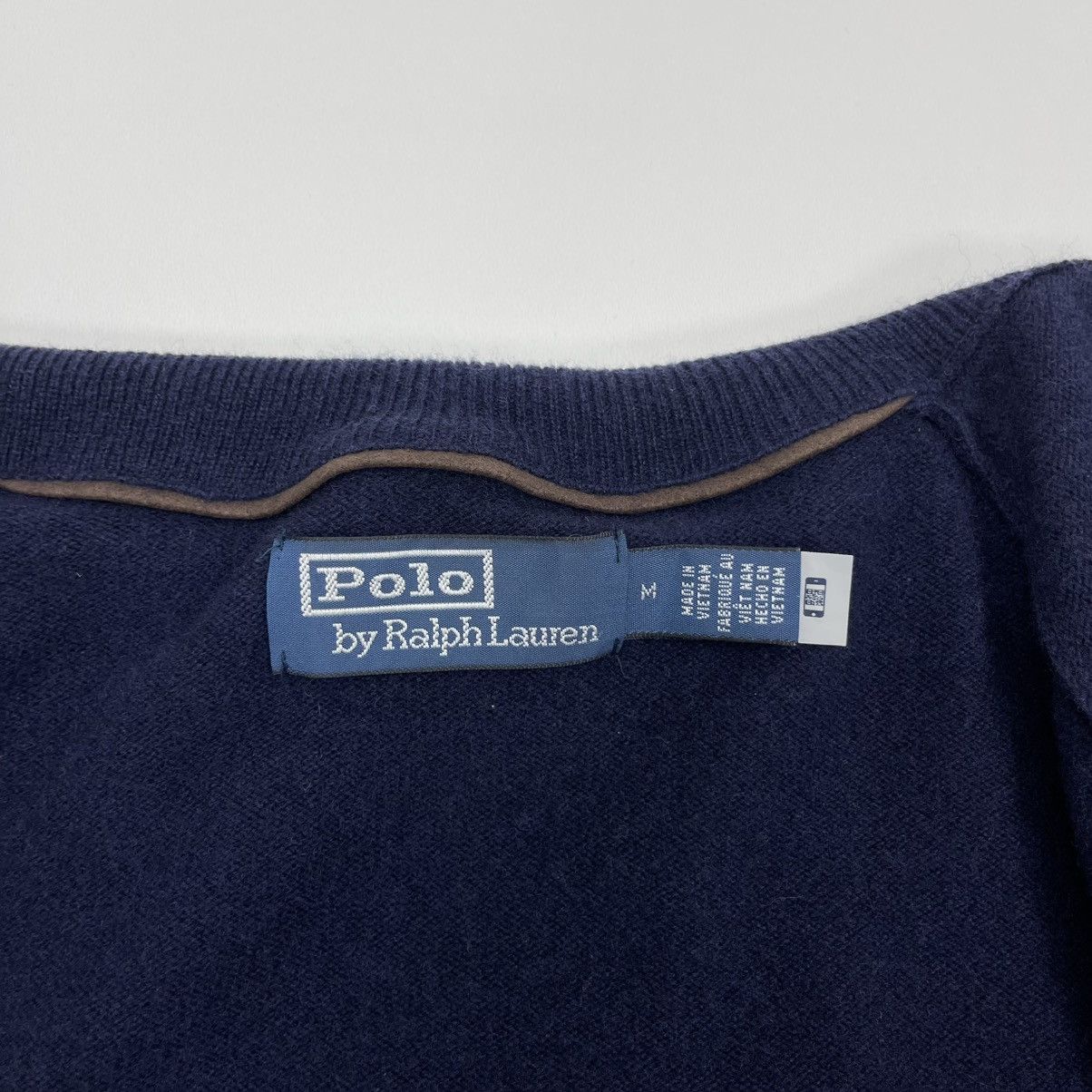 Polo Ralph Lauren Polo Ralph Lauren Wool Full Zip Sweater Navy Size US M / EU 48-50 / 2 - 8 Thumbnail
