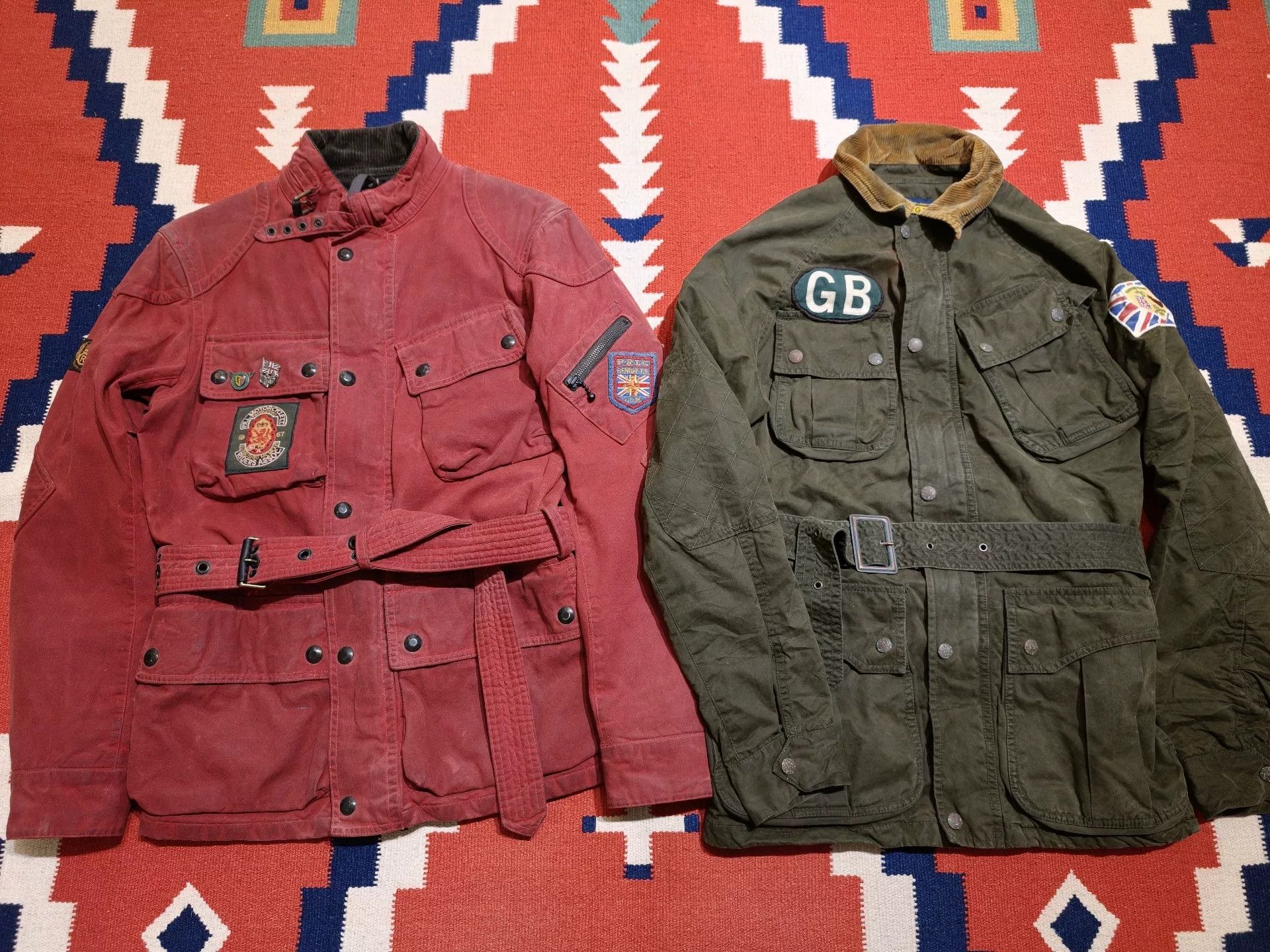 RRL Ralph Lauren RRL Berkshire Camo Oilcloth Jacket Size US S / EU 44-46 / 1 - 1 Thumbnail