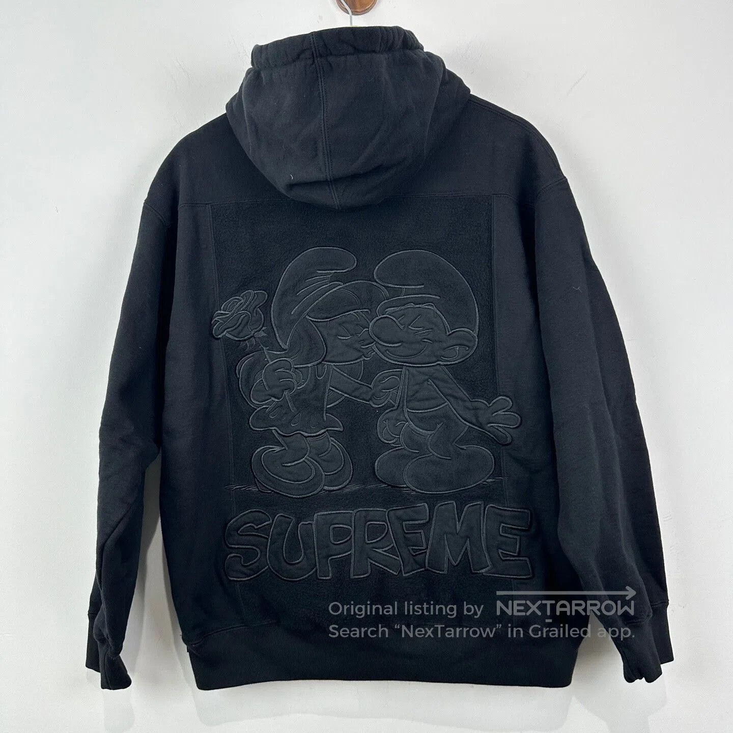 Supreme Supreme Smurfs Pattern Fleece Hoodie. Size US M / EU 48-50 / 2 - 2 Thumbnail