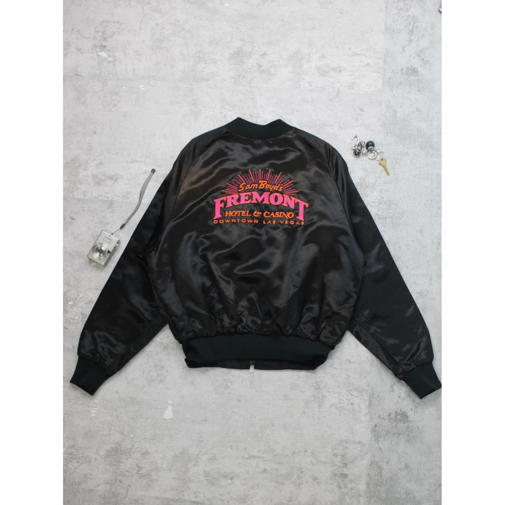 Other Vintage 80s Sam Boyd’s Fremont Hotel Las Vegas Bomber Jacket Size US XL / EU 56 / 4 - 3 Thumbnail
