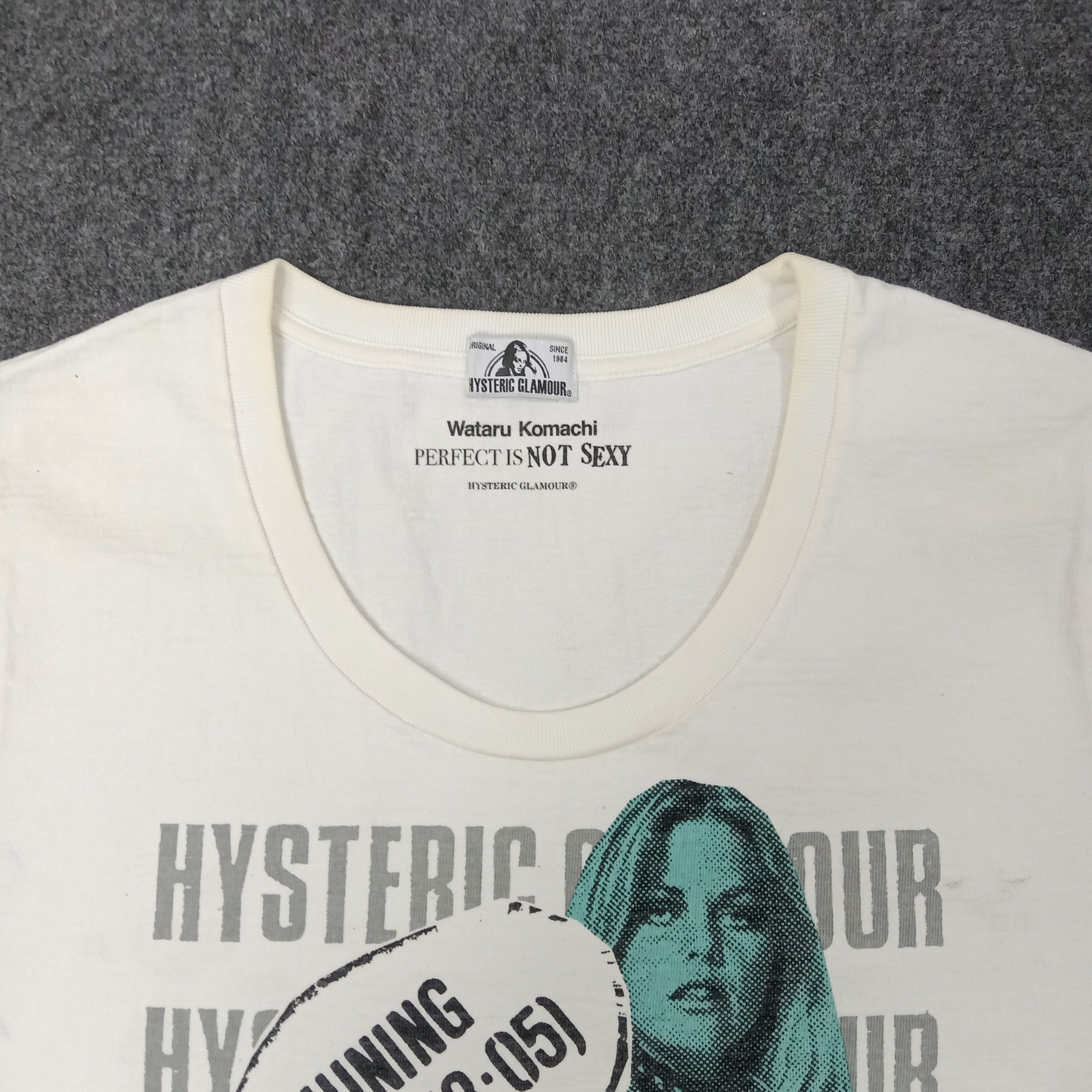 Hysteric Glamour Hysteric Glamour Wataru Komachi Japan Brand Tshirt C223N10 Size US M / EU 48-50 / 2 - 3 Thumbnail