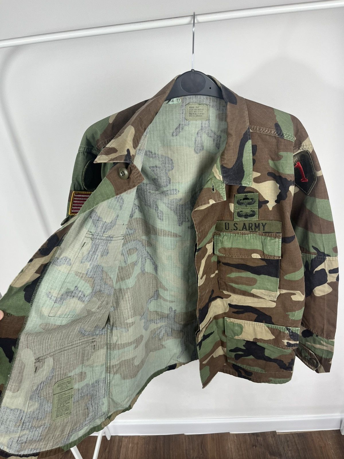Other US Army Woodland Camo Field Jacket Medium Short Size US M / EU 48-50 / 2 - 9 Thumbnail