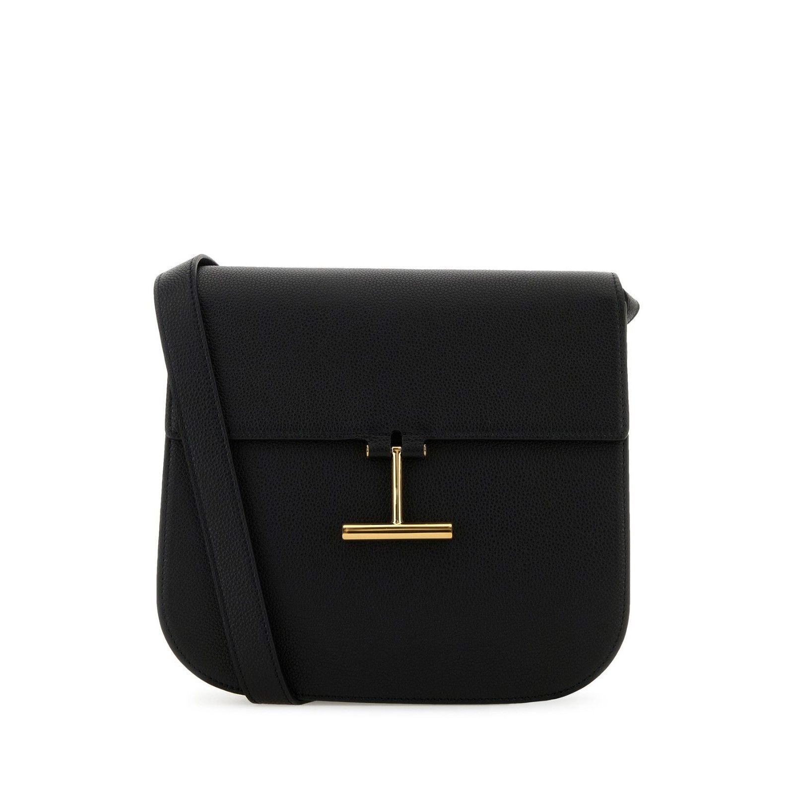 Tom Ford Tom Ford Tara Black Leather Crossbody Bag New Size ONE SIZE - 1 Thumbnail