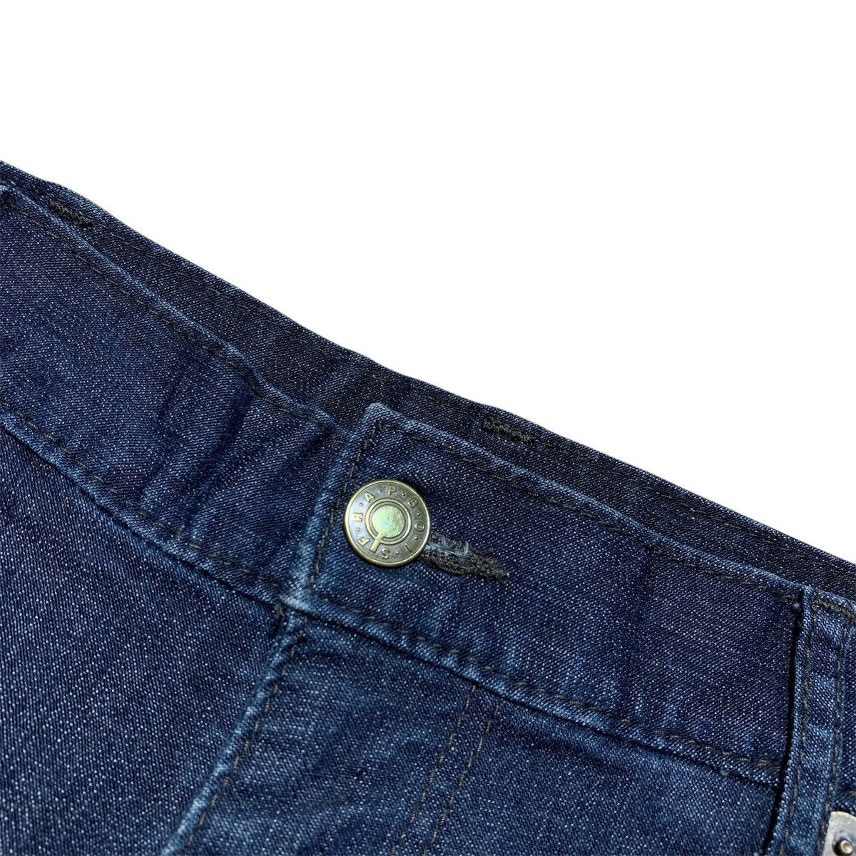 Issey Miyake 2000s Frapbois Sasaki Mieko Issey Miyake Drop Crocth Jeans Size US 30 / EU 46 - 3 Thumbnail