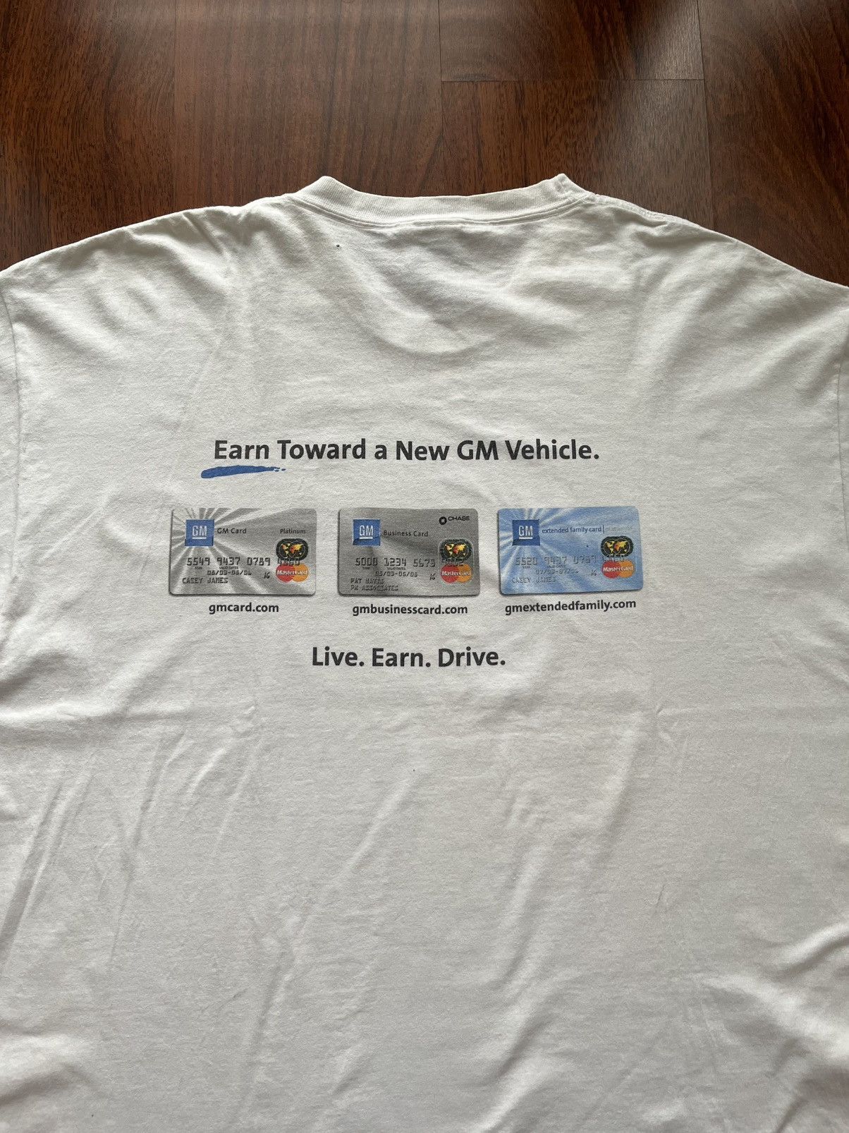 Other Vintage 00s "I earn more than you do" GMCARD Shirt proud tee Size US XL / EU 56 / 4 - 2 Thumbnail