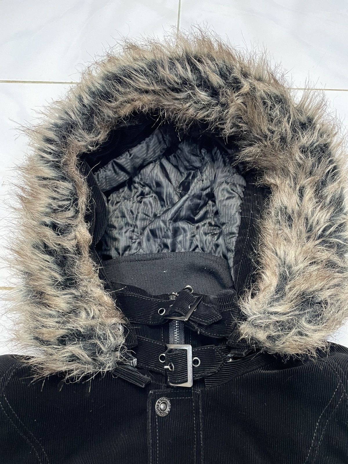 If Six Was Nine In The Attic Velvet Fur Hoodie Punk LGB Style Jacket Size US M / EU 48-50 / 2 - 5 Thumbnail