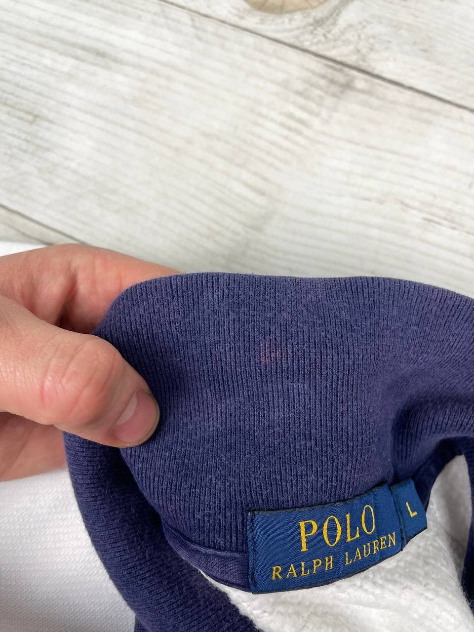 Polo Ralph Lauren Vintage Polo Ralph Lauren Sweatshirt Full Zip Varsity Jacket Size US L / EU 52-54 / 3 - 19 Thumbnail