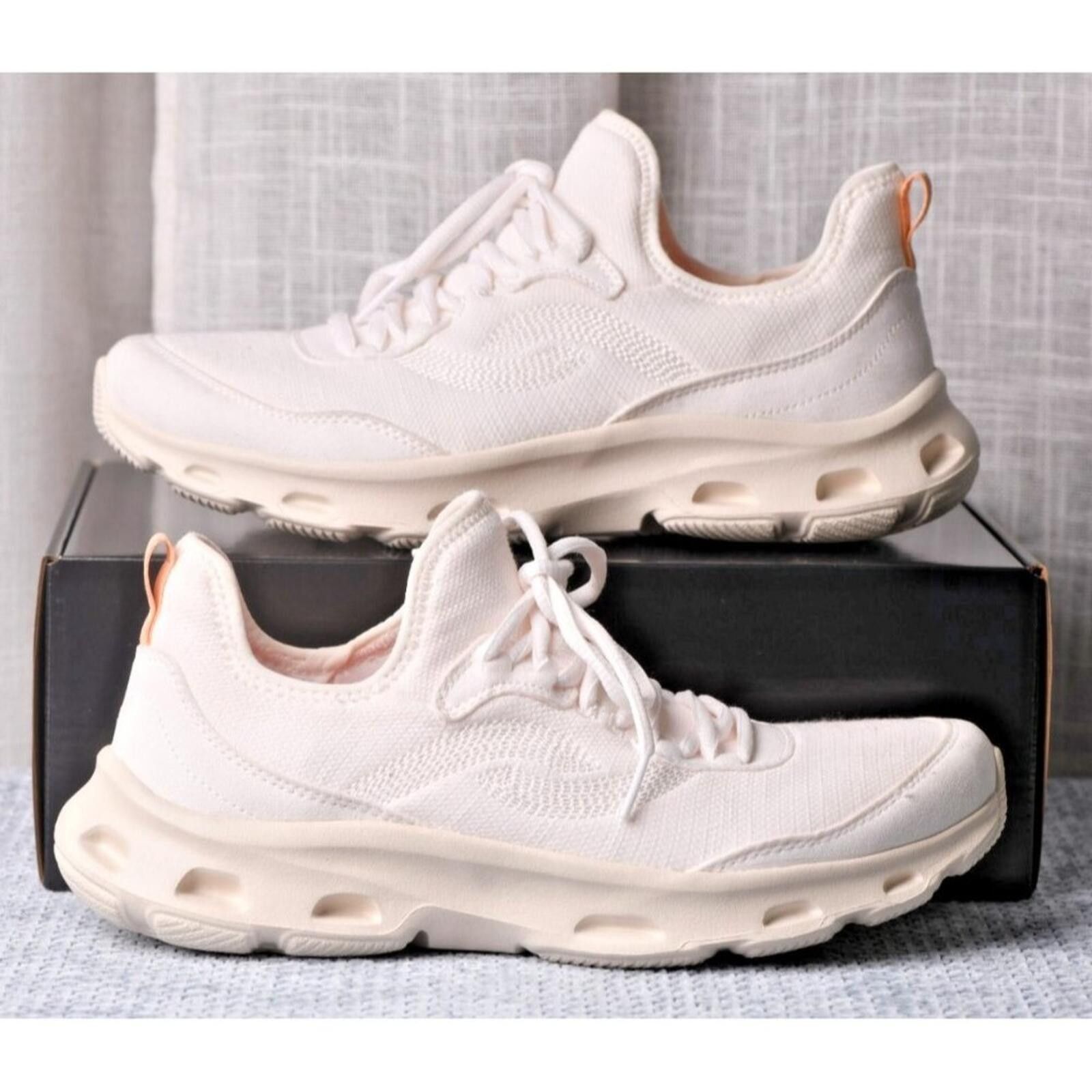 Sonia Rykiel RYKA ActivFoam X Women's Walking Sneakers | White Alyssum Size US 8 / IT 38 - 2 Thumbnail