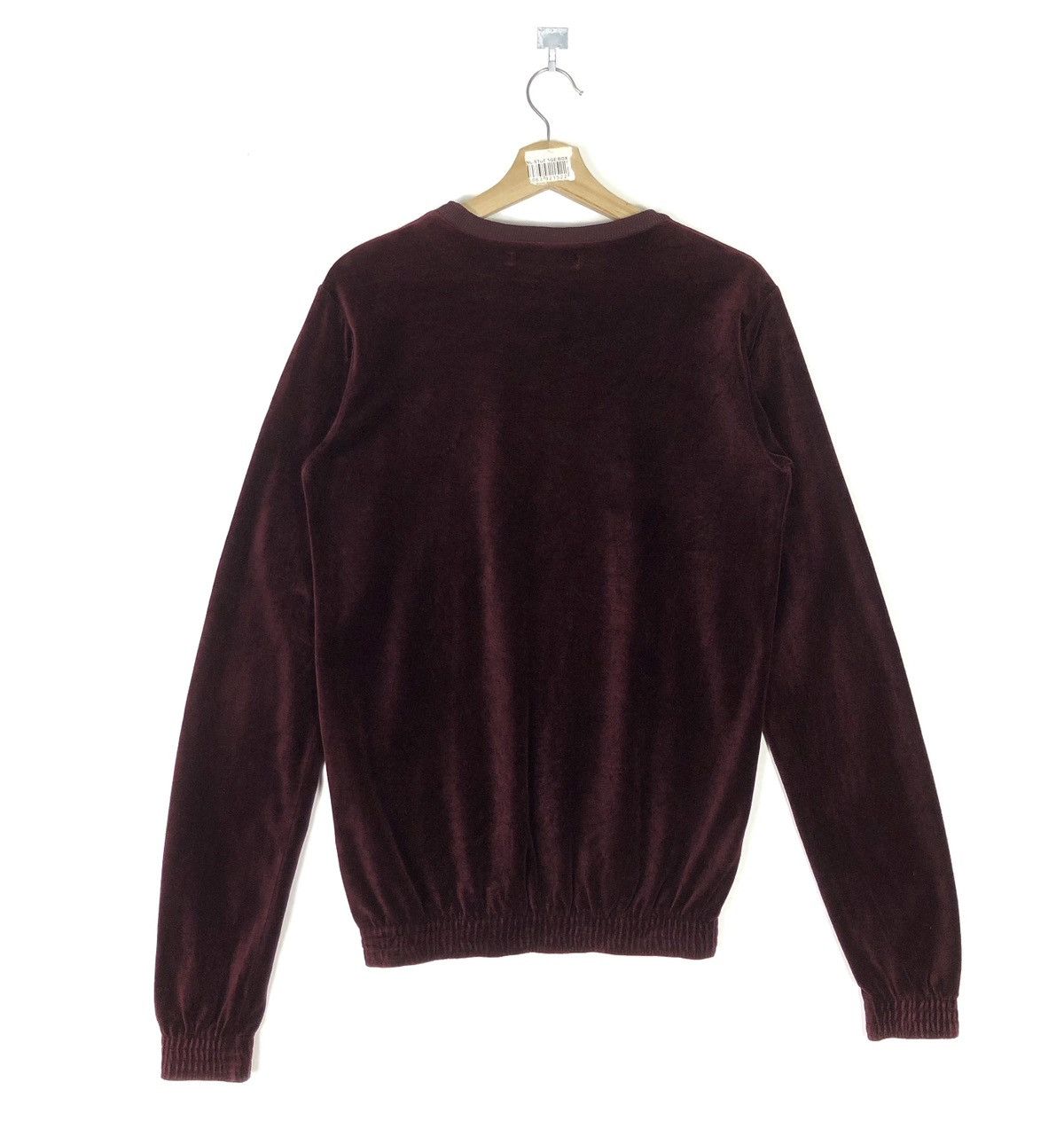 Number (N)ine RARE🔥VINTAGE NUMBER NINE VELVET BAGGY SLEEVES SWEATSHIRT Size US M / EU 48-50 / 2 - 2 Thumbnail