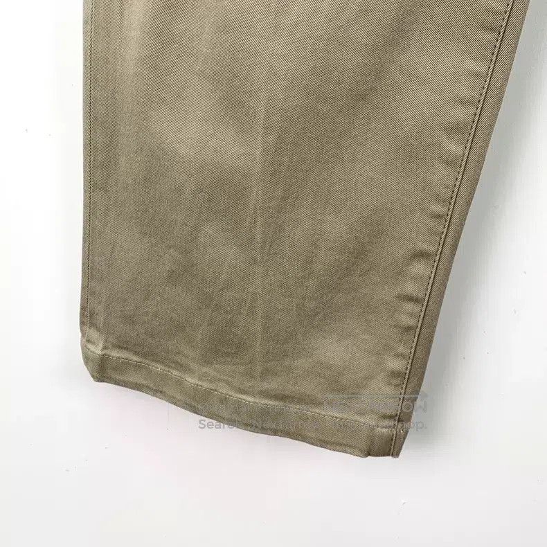 Prada Prada Khaki logo letter embroidery cotton casual trousers Size US 32 / EU 48 - 4 Thumbnail