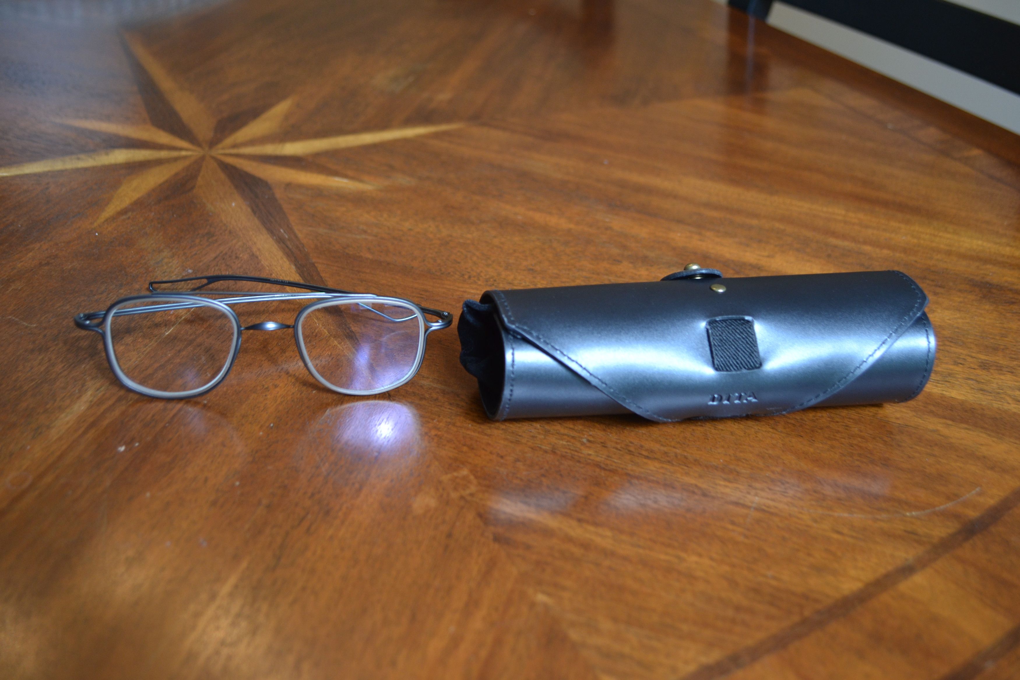 Dita New DITA Tessel DTX118 Black/Bronze Eyeglasses Size 46 - 8 Thumbnail