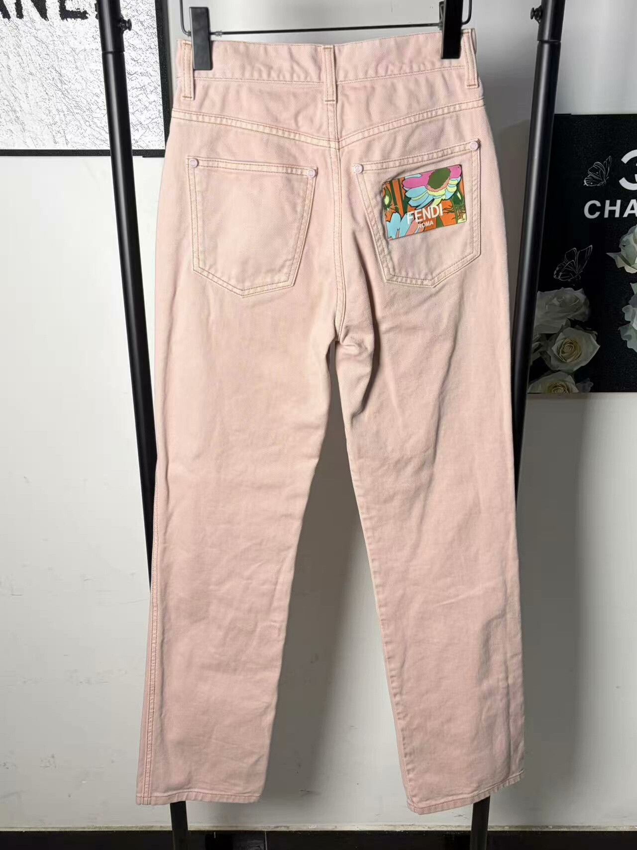 Fendi Fendi Retro Denim White Denim Jeans 34 Men Size US 34 / EU 50 - 1 Thumbnail