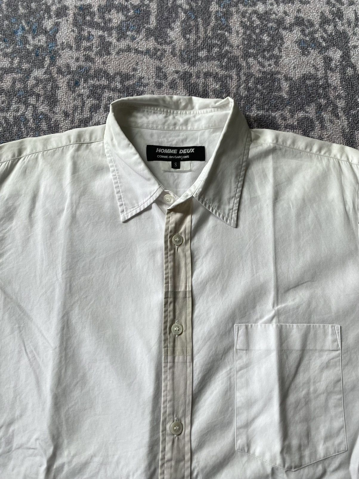Comme des Garcons Vintage Comme Des Garcons Homme Deux AD 2013 Shirt Size US S / EU 44-46 / 1 - 3 Thumbnail