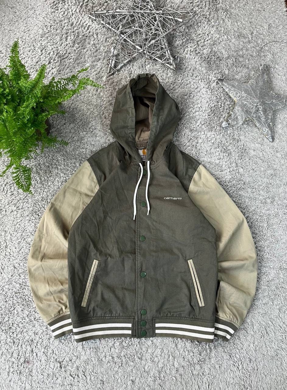 Carhartt × Vintage Carhartt Light Jacket Bomber Streetwear Logo Rare Size US S / EU 44-46 / 1 - 1 Thumbnail
