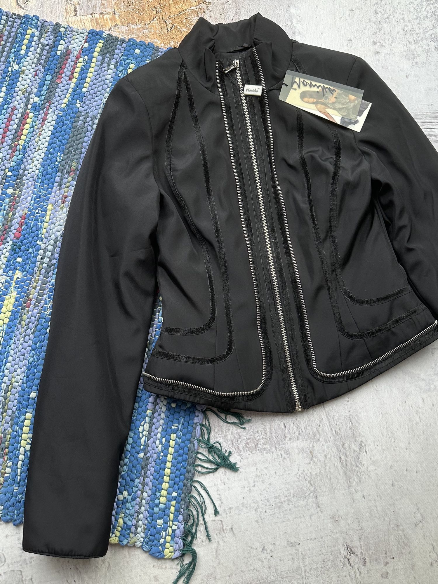 Vintage Vintage Cropped Jacket A280(199)(D15) Size XS / US 0-2 / IT 36-38 - 2 Thumbnail