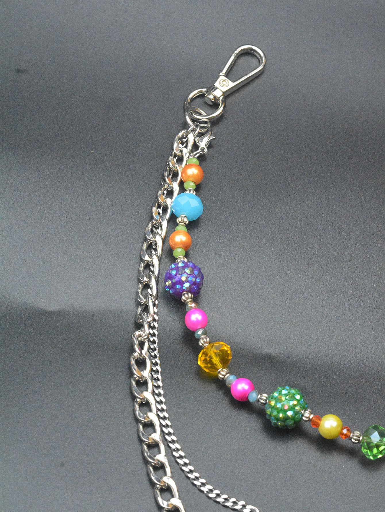 Japanese Brand × Jewelry Triple-Layer Crystal Bead Pants Chain Size ONE SIZE - 5 Thumbnail