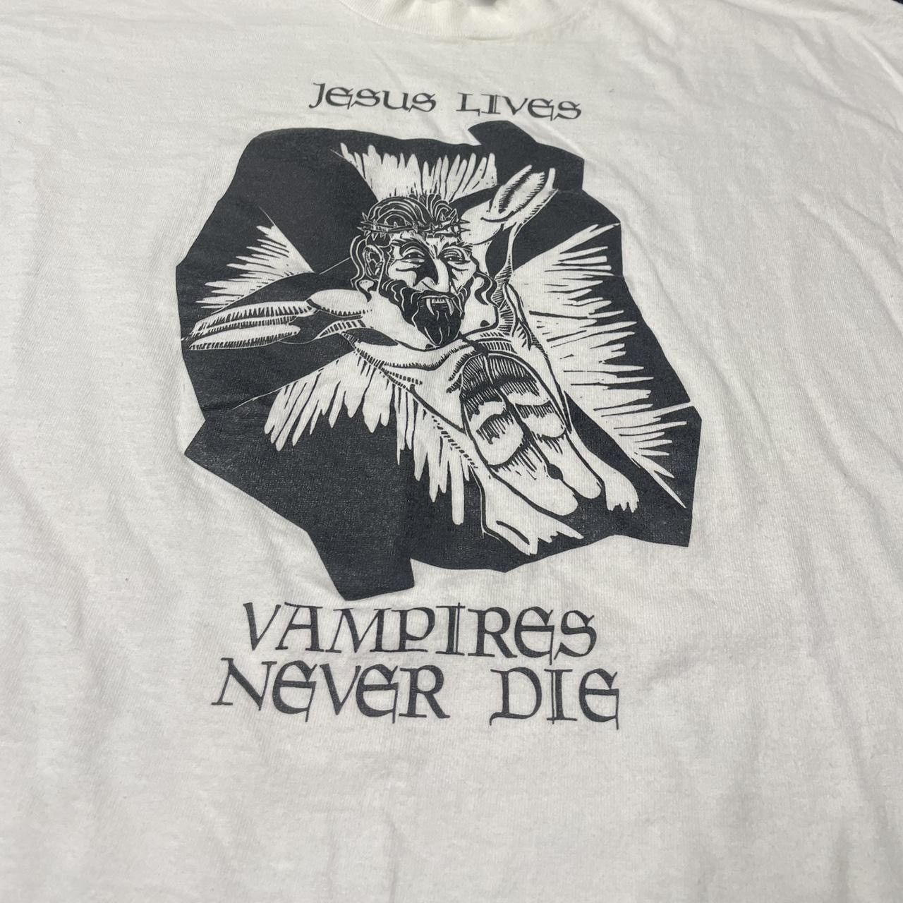 Other 90s Jesus Lives Vampires Never Die Size US XL / EU 56 / 4 - 4 Thumbnail