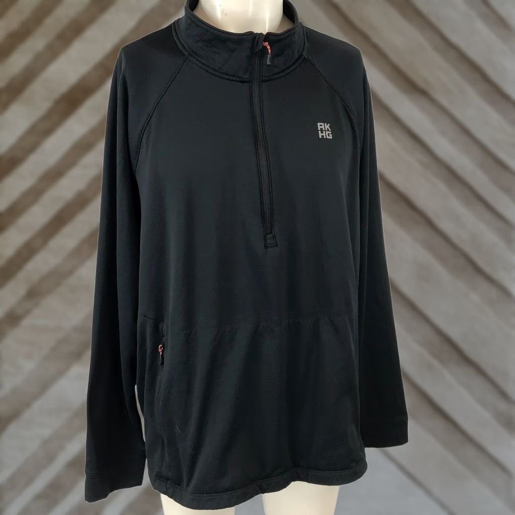 Vintage DULUTH ALASKAN HARDWEAR MEN 2XL BLACK 1/4 STANDARD FIT PULLOVER SHIRT JACKET Size US XXL / EU 58 / 5 - 1 Thumbnail
