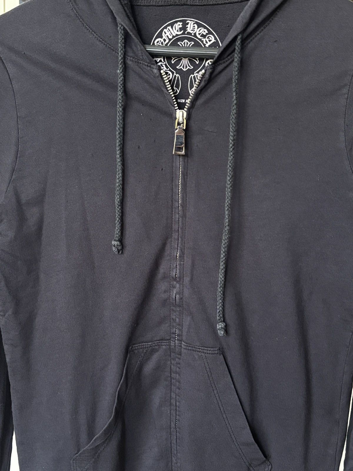 Chrome Hearts CHROME HEARTS THIN DAGGER ZIP HOODIE Size US XXS / EU 40 - 9 Thumbnail