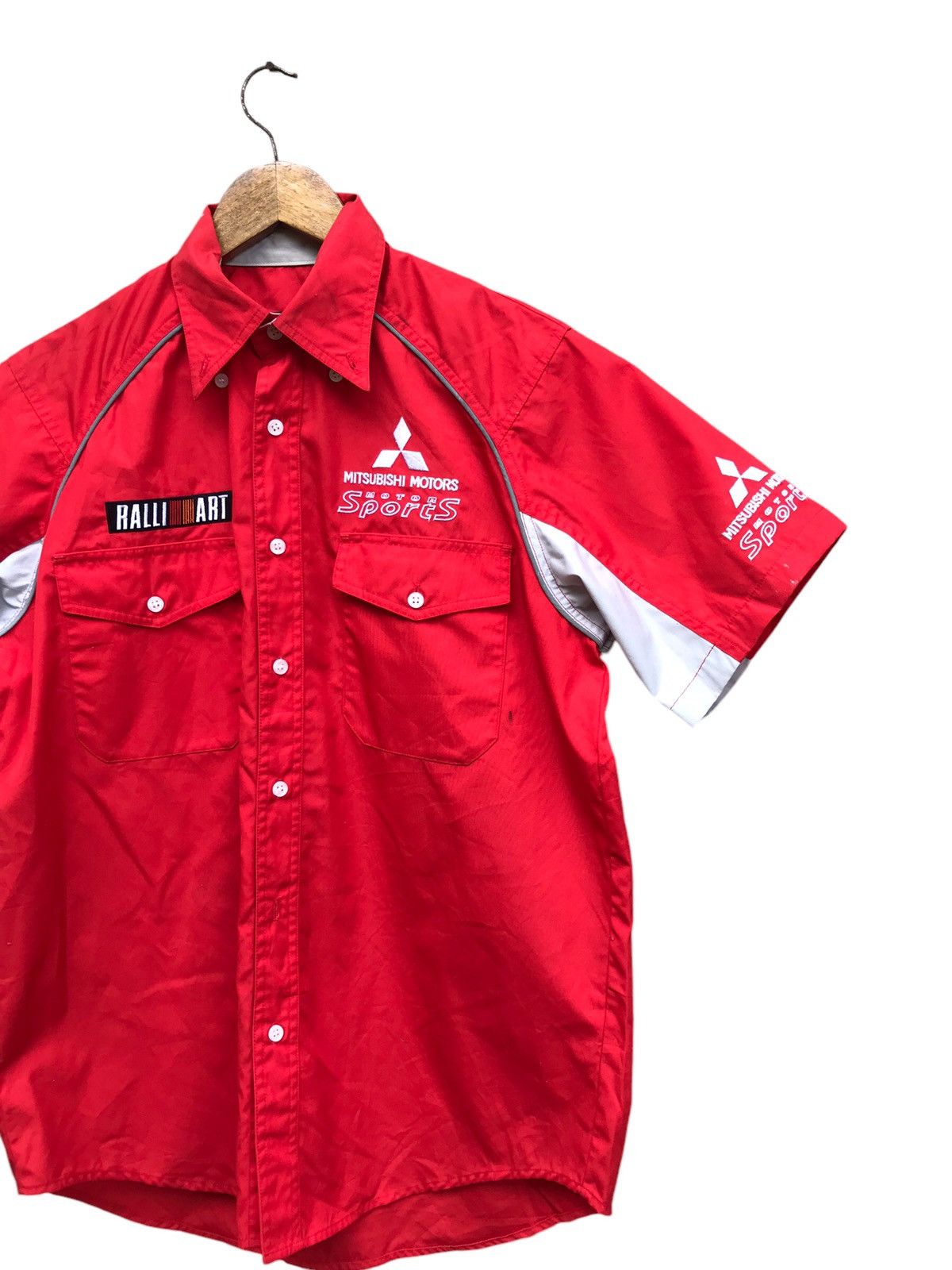 Vintage RARE VINTAGE MITSUBISHI RALLIART RACING TEAM JACKET Size US M / EU 48-50 / 2 - 3 Thumbnail