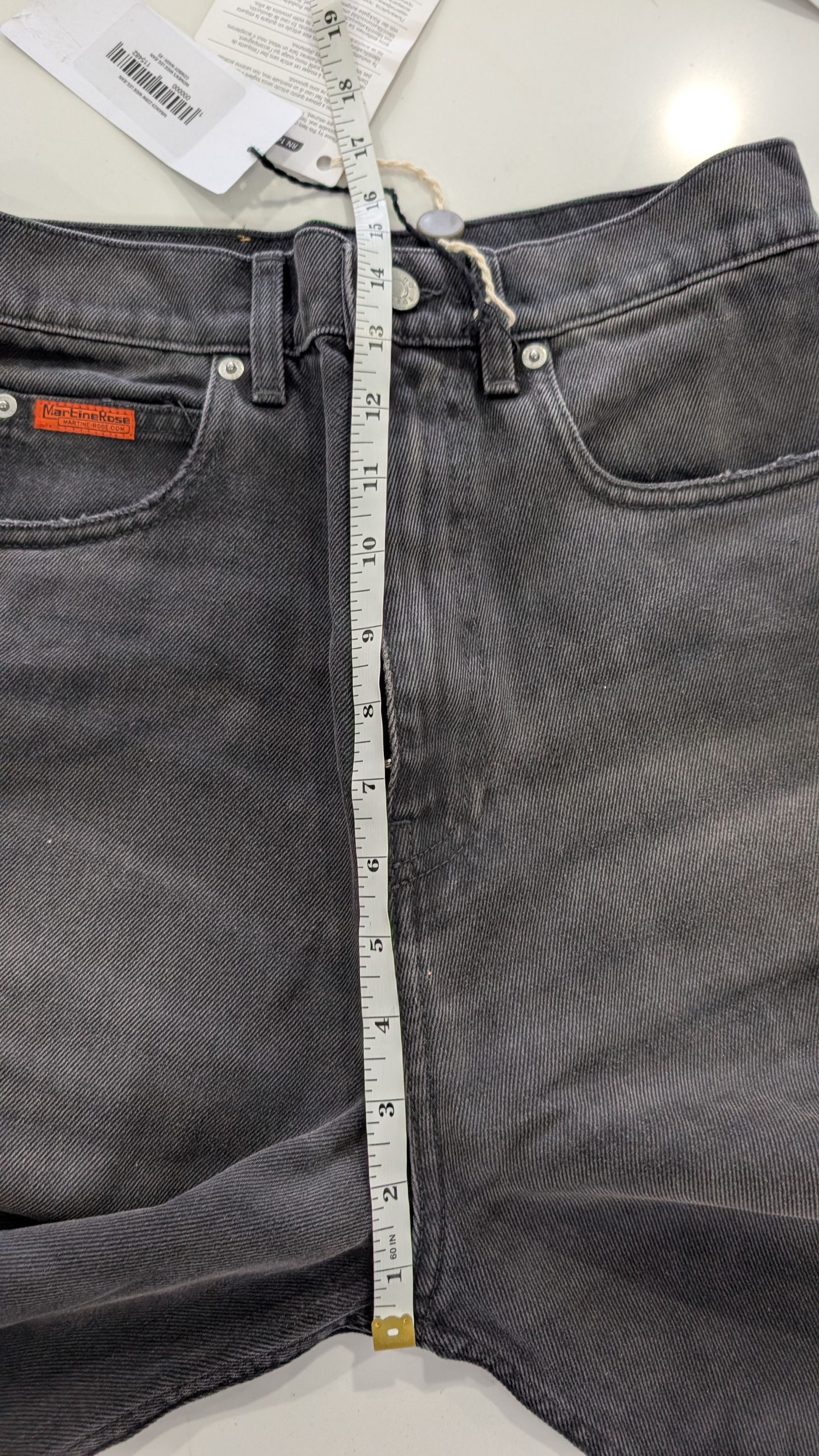 Martine Rose Martine Rose Wide-Leg Cowboy Wash Jeans Size XS Size 26" / US 2 / IT 38 - 20 Thumbnail