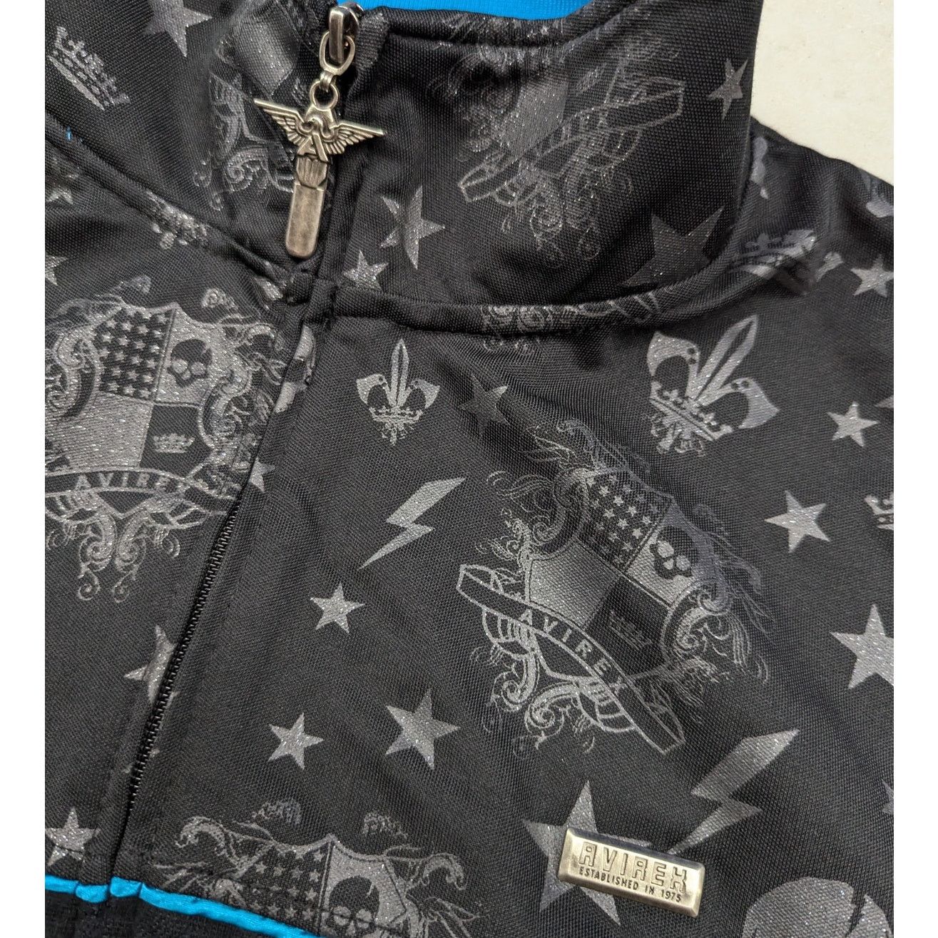 Avirex Y2K Avirex Cross Zipper track jacket Size US L / EU 52-54 / 3 - 3 Thumbnail