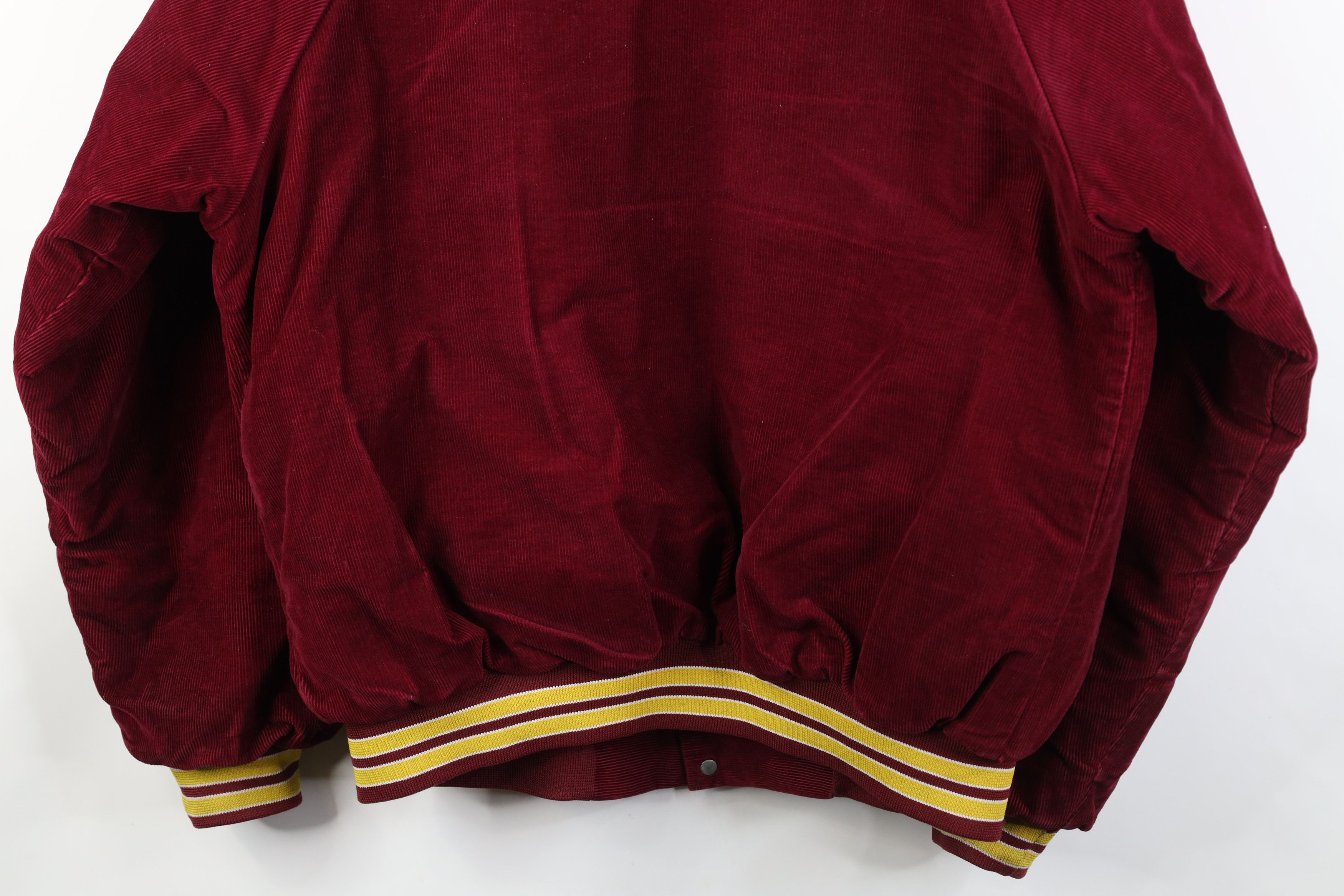Vintage Vintage 80s 90s Powertrain Quilted Corduroy Bomber Jacket Size US XL / EU 56 / 4 - 15 Thumbnail