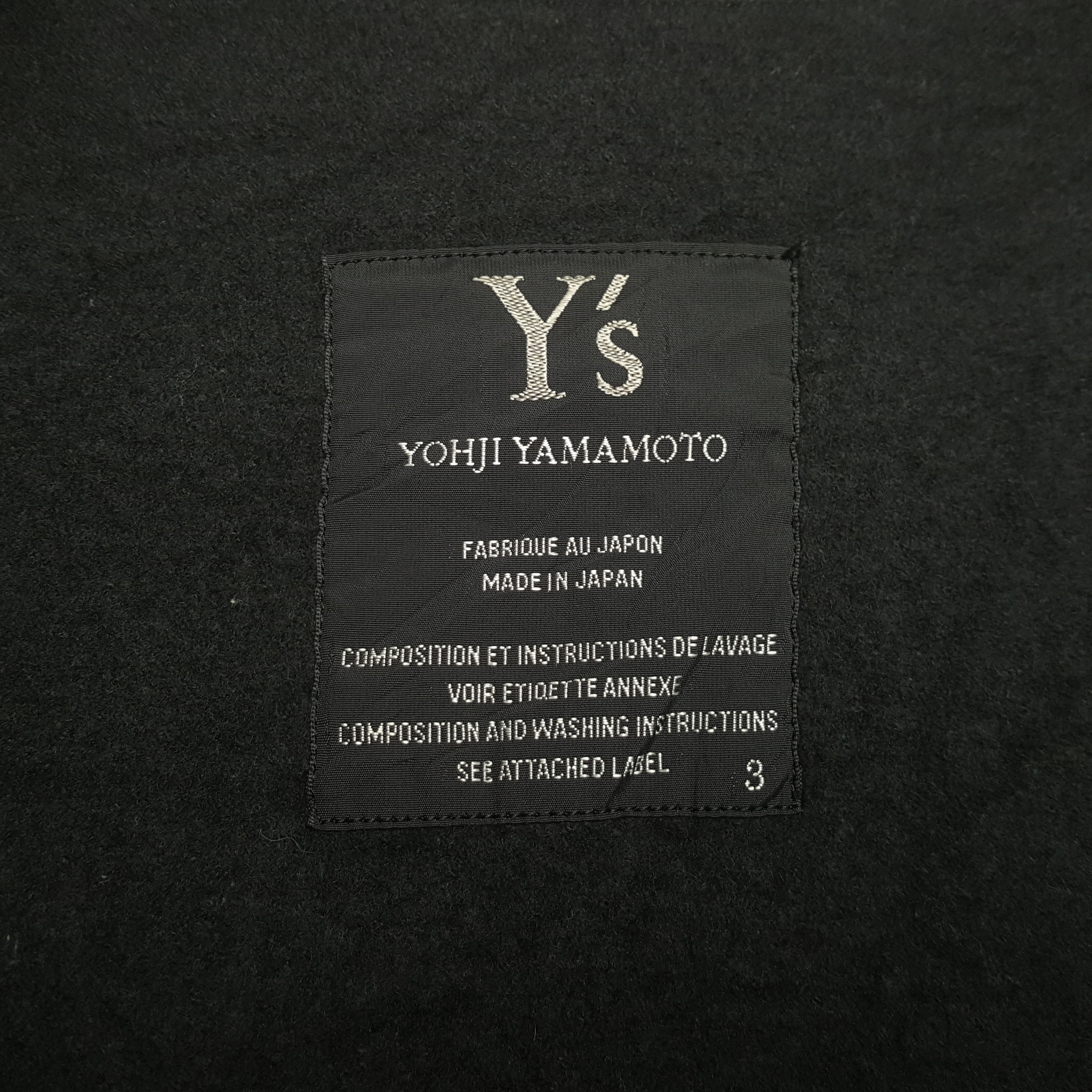 Yohji Yamamoto Ys Yohji Yamamoto Japanese Designer Fashion Jacket C300N20 Size US M / EU 48-50 / 2 - 6 Thumbnail