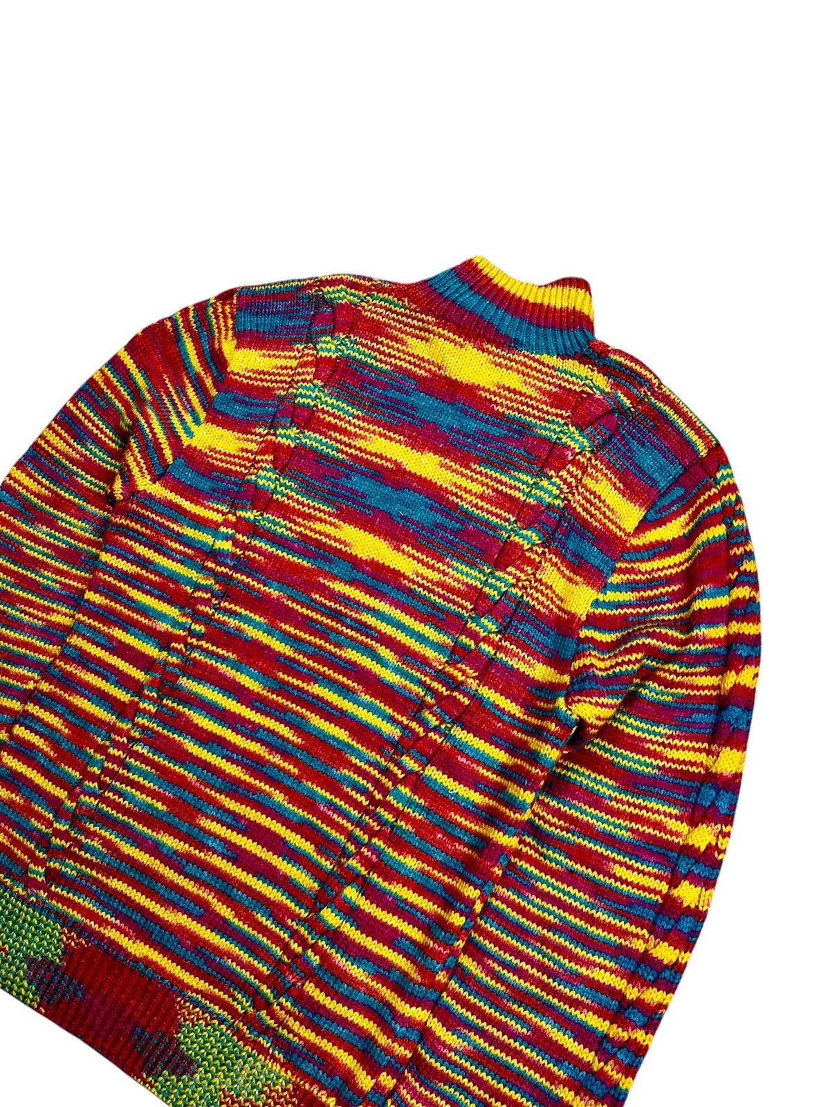 20471120 SAMPLE” Multicolored Knitted Sweater Size US M / EU 48-50 / 2 - 7 Thumbnail
