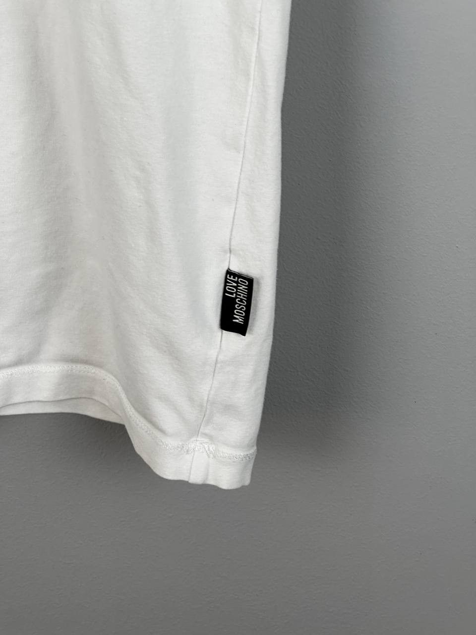 Moschino Love Moschino Avant Garde Slim Peace Signe T Shirt Size US S / EU 44-46 / 1 - 5 Thumbnail
