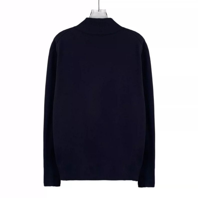 Versace Versace Medusa head embroidered zipper long sleeve knit ja Size US M / EU 48-50 / 2 - 2 Thumbnail