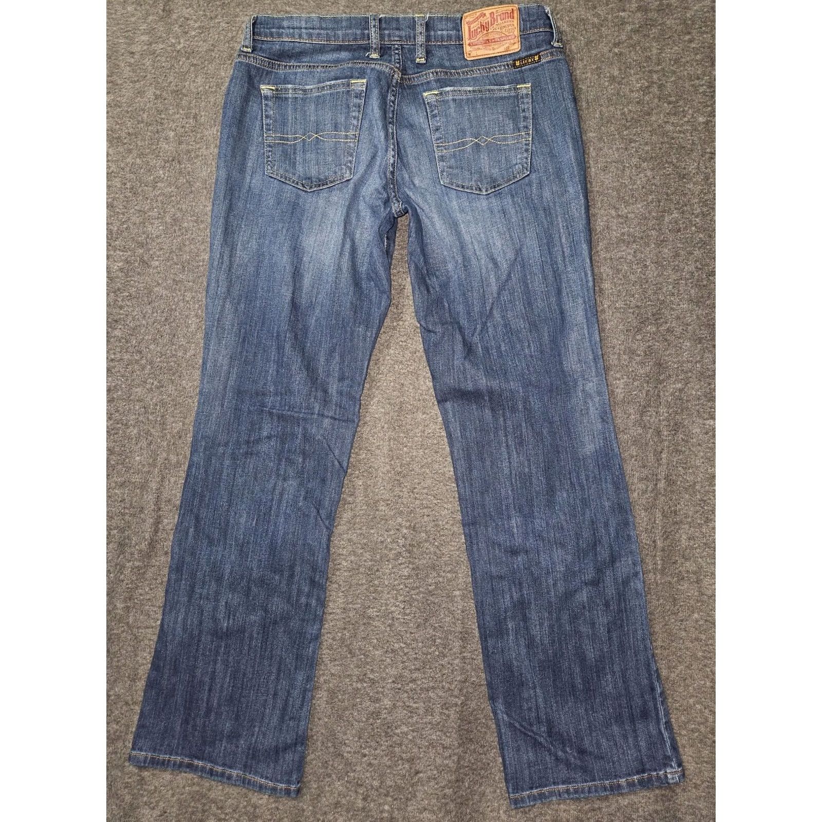 Lucky Brand Lucky Brand Jeans Womens 10 Blue Easy Rider Bootcut Stretch Denim 30 Inseam Size 32" / US 10 / IT 46 - 6 Thumbnail