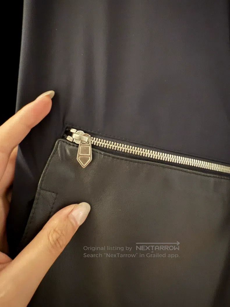 Hermes Hermes Classic Jacket with Black Leather Accents and Zip P Size US S / EU 44-46 / 1 - 2 Thumbnail