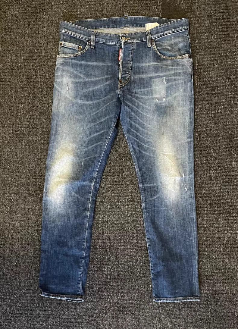 Dsquared2 Dsquared2 Washed & Faded Jeans Size US 36 / EU 52 - 1 Thumbnail